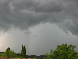 foto nuvole grandigene M.Briccola 10 luglio 2005